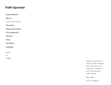 Tablet Screenshot of faithsponsler.com